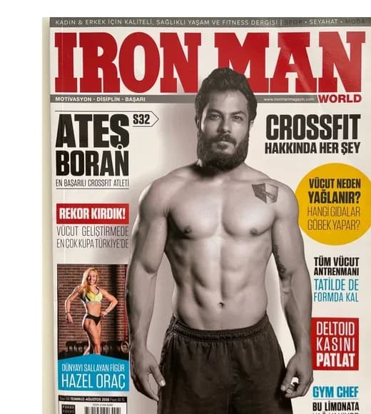 Iron Man World magazine cover