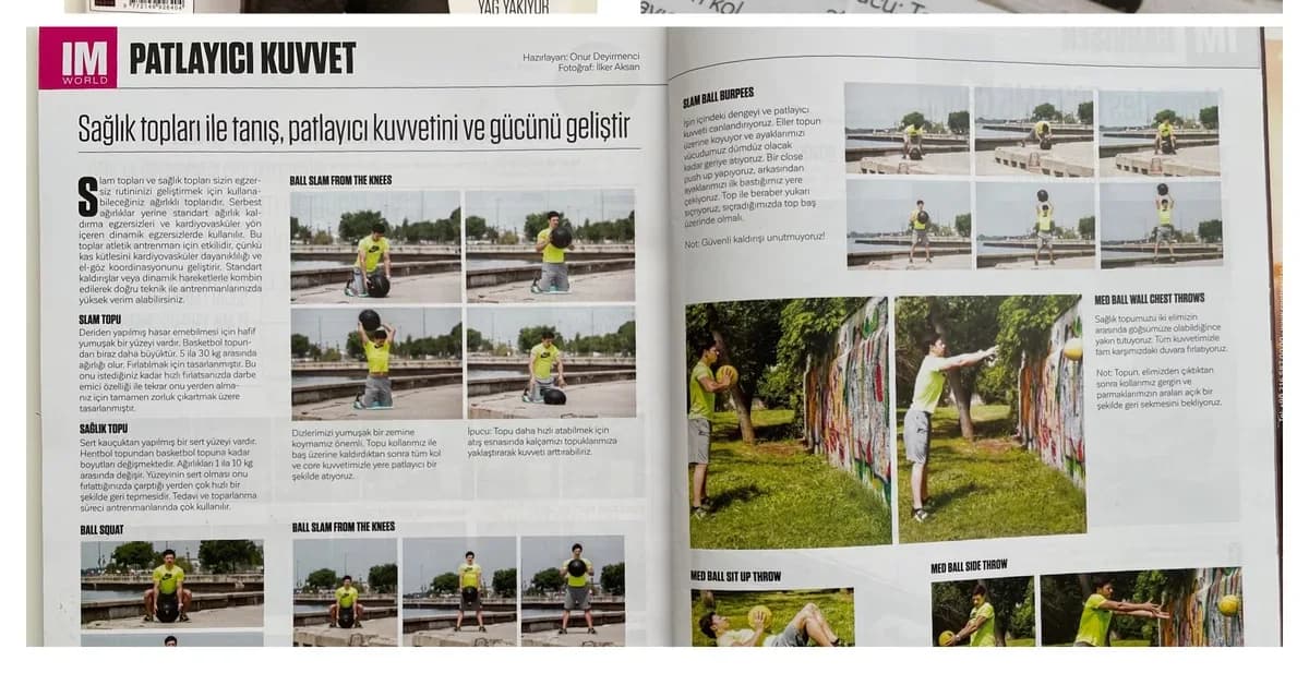 Iron Man World explosive strength article by Onur Deyirmenci